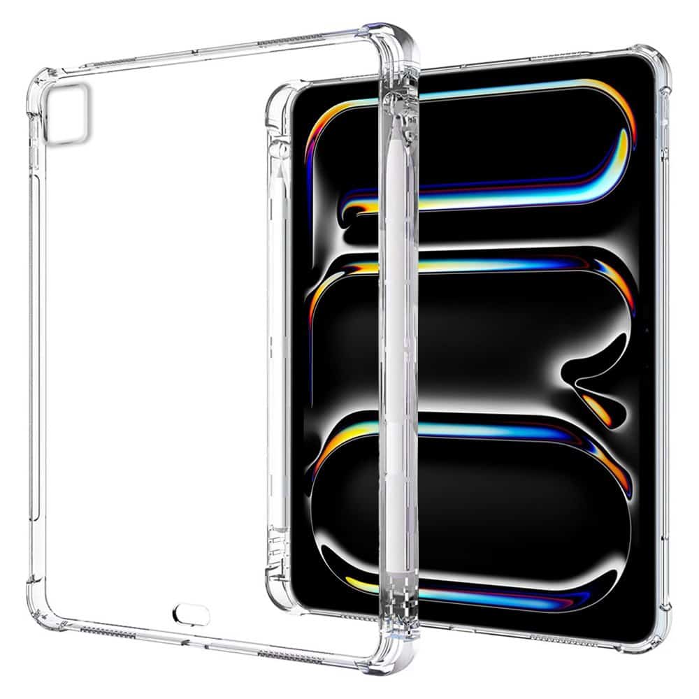 WITH PENCIL HOLDER Apple iPad Series Heavy Duty Soft Clear Shockproof Case Cover WITH PENCIL HOLDER Apple iPad Series Heavy Duty Soft Clear Shockproof Case Cover